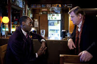 Don Cheadle as Wendell Everett and Brendan Gleeson as Sergeant Gerry Boyle in "The Guard."