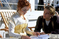 Leonardo DiCaprio and Kate Winslet in "Titanic 3D."