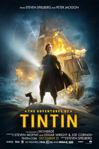 Poster art for "The Adventure of Tintin."