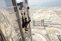 Jeremy Renner as Brandt and Tom Cruise as Ethan Hunt in ``Mission Impossible -- Ghost Protocol.''