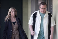 Maria Bello as Kate Carroll and Meat Loaf in ``Beautiful Boy.''