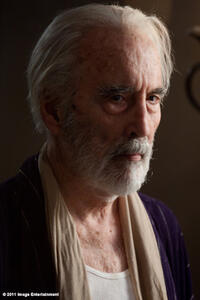 Christopher Lee as August in ``The Resident.''