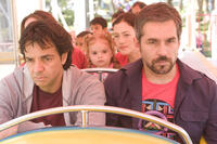 Eugenio Derbez as Javier and Juan Rios as Martin in ``No Eres Tu, Soy Yo.''