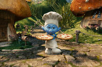Grouchy Smurf in ``The Smurfs.''