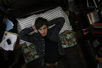Freddie Highmore as George Zinavoy in ``The Art of Getting By.''
