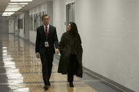Ryan Gosling as Stephen Myers and Marisa Tomei as Ida Horowicz in "The Ides of March.''