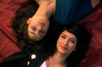 Sarah Kazemy as Shireen and Nikohl Boosheri as Atafeh in ``Circumstance.''