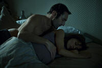 Gilles Lellouche as Samuel Pierret and Elena Anaya as Nadia Pierret in ``Point Blank.''