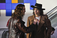 Ben Barnes as Neil McCormick and Robert Sheehan as Ivan McCormick in ``Killing Bono.''