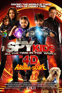 Poster Art for "Spy Kids: All the Time in the World."