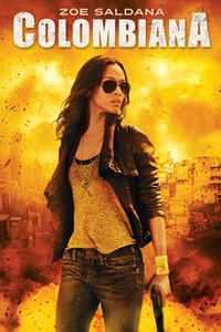 Poster art for "Colombiana."