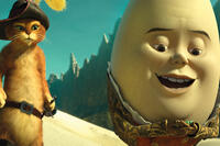 Puss in Boots and Humpty Dumpty in ``Puss in Boots.''