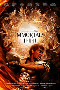 Teaser Poster Art for "Immortals."