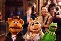 Fozzie Bear, Miss Piggy and Kermit the Frog in ``The Muppets.''