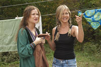 Kathryn Hahn as Karen and Jennifer Aniston as Linda in ``Wanderlust.''