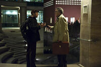 Jude Law as Alan Krumwiede and Elliott Gould as Dr. Ian Sussman in ``Contagion.''