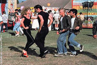 A scene from the film "Grease."
