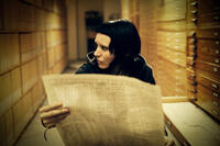 Rooney Mara as Lisbeth Salander in ``The Girl with the Dragon Tattoo.''