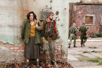 Zana Marjanovic as Ajla and Boris Ler as Tarik in ``In the Land of Blood and Honey.''