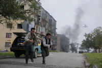 Rupert Friend as Thomas Anders and Richard Coyle as Sebastian Ganz in ``5 Days of War.''