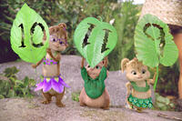 Jeanette, Theodore and Eleanor in ``Alvin and the Chipmunks: Chipwrecked!.''