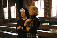 Marley Shelton as Sister Sunday and Carla Gugino as Cathy Rush `` The Mighty Macs.''
