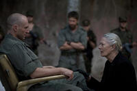 Ralph Fiennes as Caius Martius and Vanessa Redgrave as Volumina in "Coriolanus."