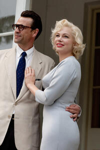 Dougray Scott as Arthur Miller and Michelle Williams as Marilyn Monroe in ``My Week with Marilyn.''