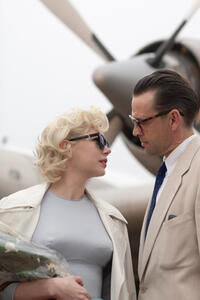 Michelle Williams as Marilyn Monroe and Dougray Scott as Arthur Miller in ``My Week with Marilyn.''