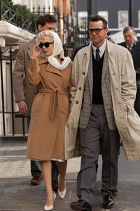 Michelle Williams as Marilyn Monroe and Dougray Scott as Arthur Miller  in ``My Week with Marilyn.''