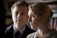 Christoph Waltz as Alan and Kate Winslet as Nancy in "Carnage.''