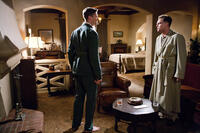 Armie Hammer as Clyde Tolson and Leonardo DiCaprio as J. Edgar Hoover in ``J. Edgar.''