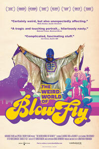 Poster art for "The Weird World of Blowfly."