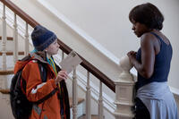Thomas Horn as Oskar Schell and Viola Davis as Abby Black in ``Extremely Loud & Incredibly Close.''