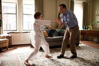 Thomas Horn as Oskar Schell and Tom Hanks as Thomas Schell in ``Extremely Loud & Incredibly Close.''