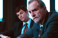 Mark Kassen as Paul Danziger and Marshall Bell as Jeffrey Dancort in ``Puncture.''