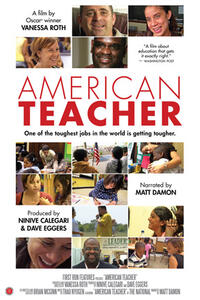Poster art for "American Teacher."