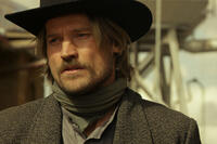 Nikolaj Coster-Waldau as James/Butch in ``Blackthorn.''