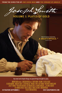 Poster art for "Joseph Smith - Volume 1: Plates of Gold."