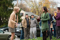 Charlize Theron as Mavis Gary and Elizabeth Reaser as Beth Slade in "Young Adult.''