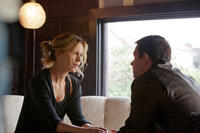 Kate Beckinsale as Kate Farraday and Mark Wahlberg as Chris Farraday in ``Contraband.''