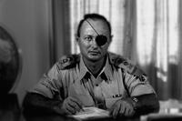 Moshe Dayan in ``Back Door Channels.''