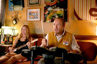 Heather Graham as Phoebe and Kevin Spacey as Robert Axle in ``Father of Invention.''