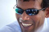Mohamed Nasheed in "The Island President.''