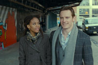 Nicole Beharie as Marianne and Michael Fassbender as Brandon in ``Shame.''