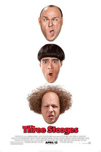 Poster art for "The Three Stooges."