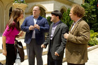 Sofia Vergara as Lydia,  Will Sasso as Curly, Chris Diamantopoulos as Moe and Sean Hayes as Larry in ``The Three Stooges.''