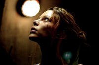 Lauren German as Eva in ``The Divide.''