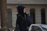 Javier Drolas as Martin and Pilar Lopez de Ayala as Mariana in ``Medianeras.''