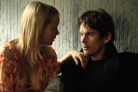 Joanna Kulig as Ania and Ethan Hawke as Tom Ricks in ``The Woman in the Fifth.''